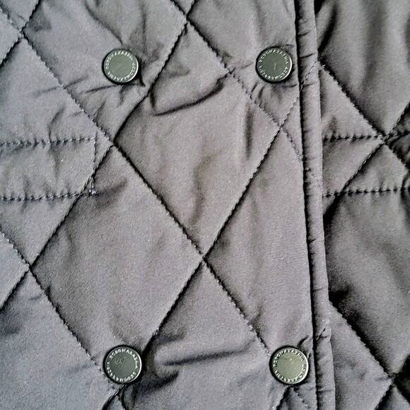 BCBG MAXAZRIA BLACK WOMENS'S QUILTED JACKET SIZE SMALL - Picture 4 of 10